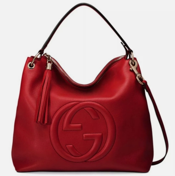 Gucci Handbags - New Gucci Slouchy Large Leather Hobo Shoulder Bag